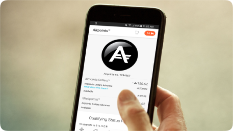 Airpoints on Phone